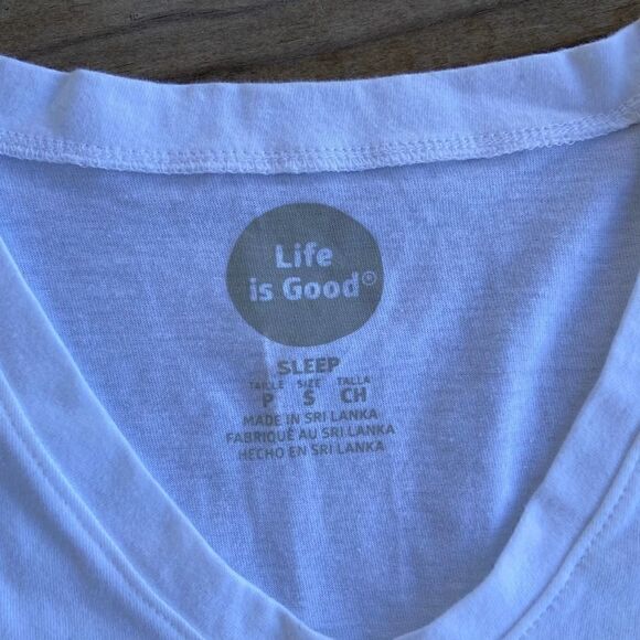 Life is Good Espresso Yourself Tee Small - Picture 4 of 4